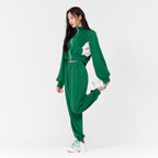 Womens Casual Activewear 55%rayon 40%polyester 5%spandex Tennis Tracksuit SY105 print logo 17