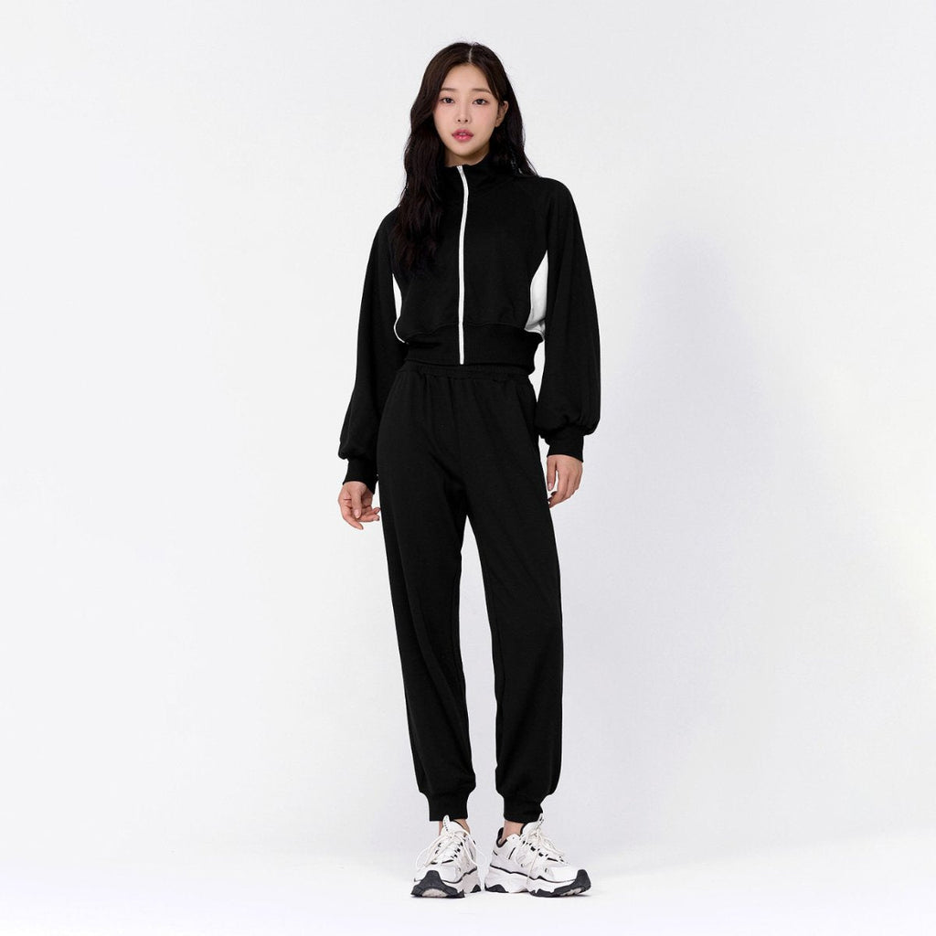 Womens Casual Activewear 55%rayon 40%polyester 5%spandex Tennis Tracksuit SY105 print logo 18