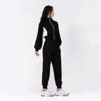 Womens Casual Activewear 55%rayon 40%polyester 5%spandex Tennis Tracksuit SY105 print logo 19