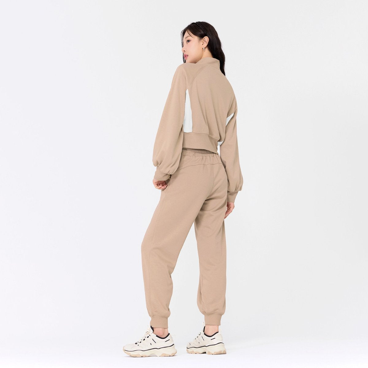 Womens Casual Activewear 55%rayon 40%polyester 5%spandex Tennis Tracksuit SY105 print logo 25