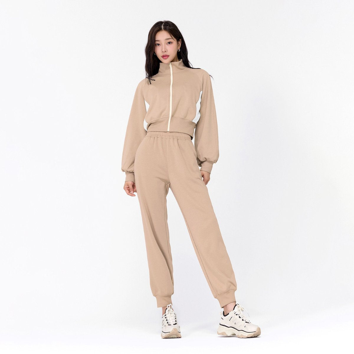 Womens Casual Activewear 55%rayon 40%polyester 5%spandex Tennis Tracksuit SY105 print logo 3