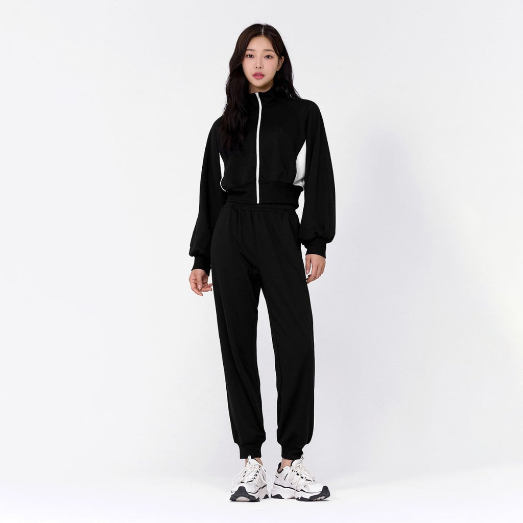 Womens Casual Activewear 55%rayon 40%polyester 5%spandex Tennis Tracksuit SY105 print logo 5