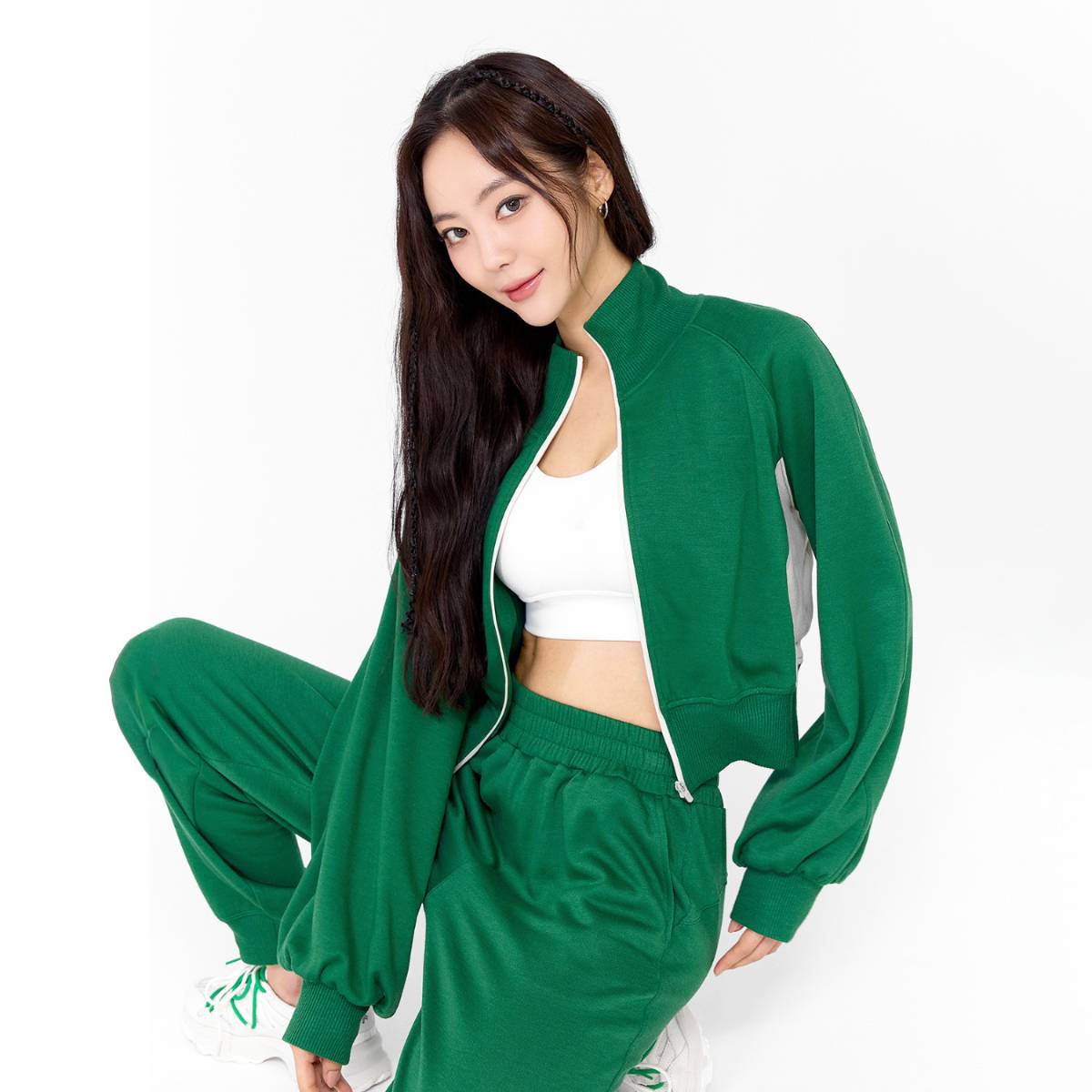 Womens Casual Activewear 55%rayon 40%polyester 5%spandex Tennis Tracksuit SY105 print logo 6