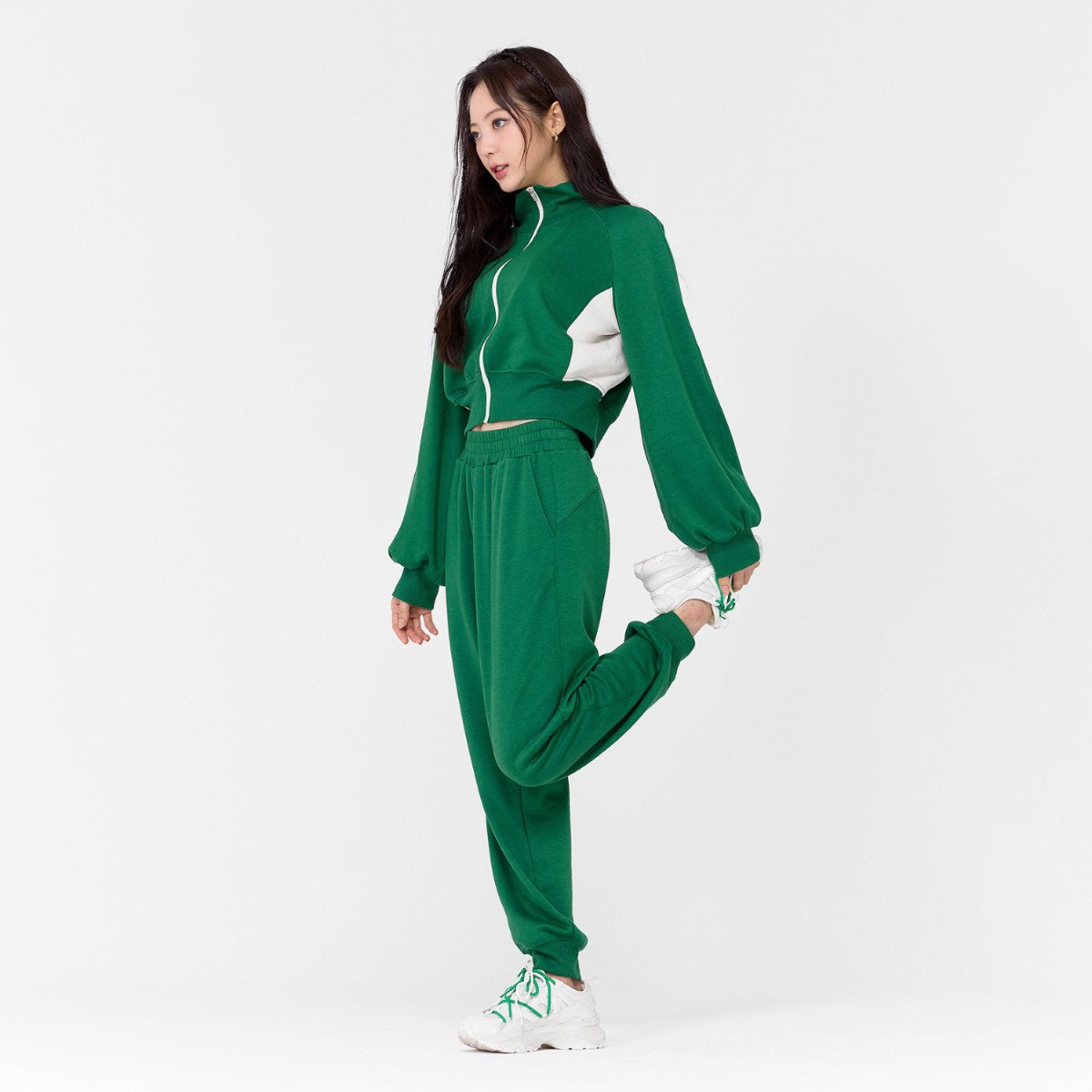 Womens Casual Activewear 55%rayon 40%polyester 5%spandex Tennis Tracksuit SY105 print logo 9
