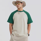 Mens Oversized Sports 100%cotton Tshirt T012