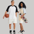 Mens Oversized Sports 100%cotton Tshirt T012