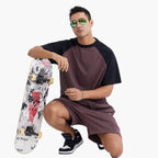 Mens Oversized Sports 100%cotton Tshirt T012