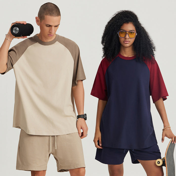 Mens Oversized Sports 100%cotton Tshirt T012
