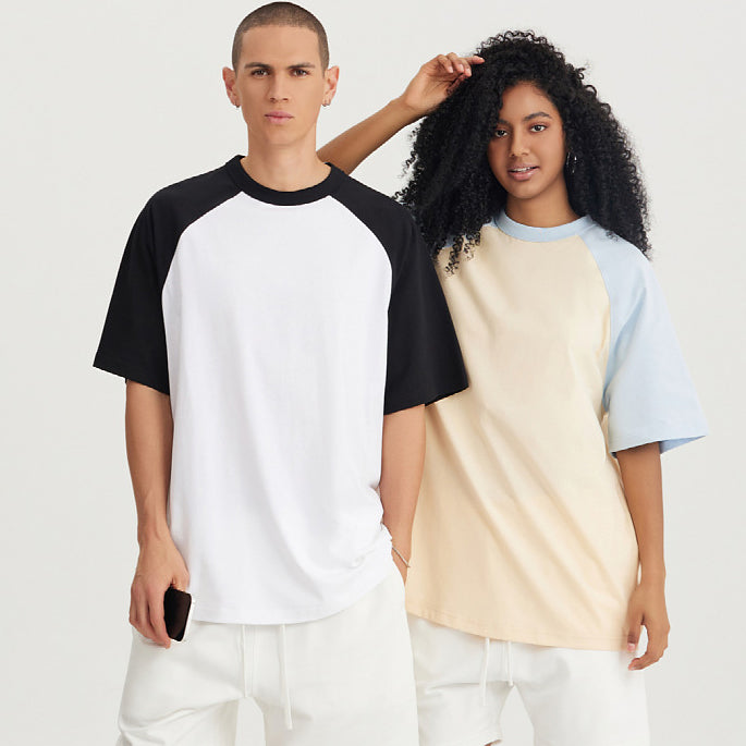 Mens Oversized Sports 100%cotton Tshirt T012