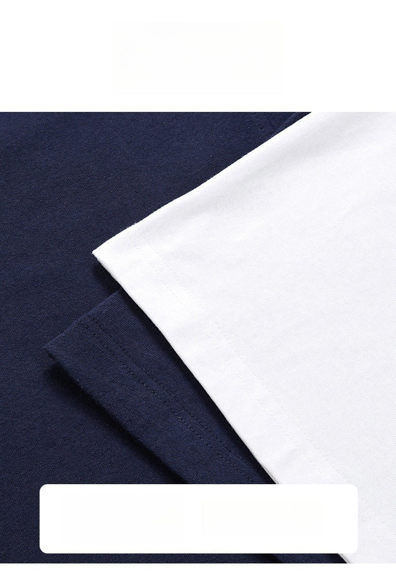 Mens Oversized Sports 100%cotton Tshirt T012