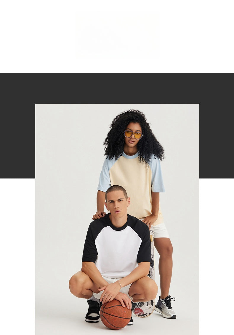 Mens Oversized Sports 100%cotton Tshirt T012