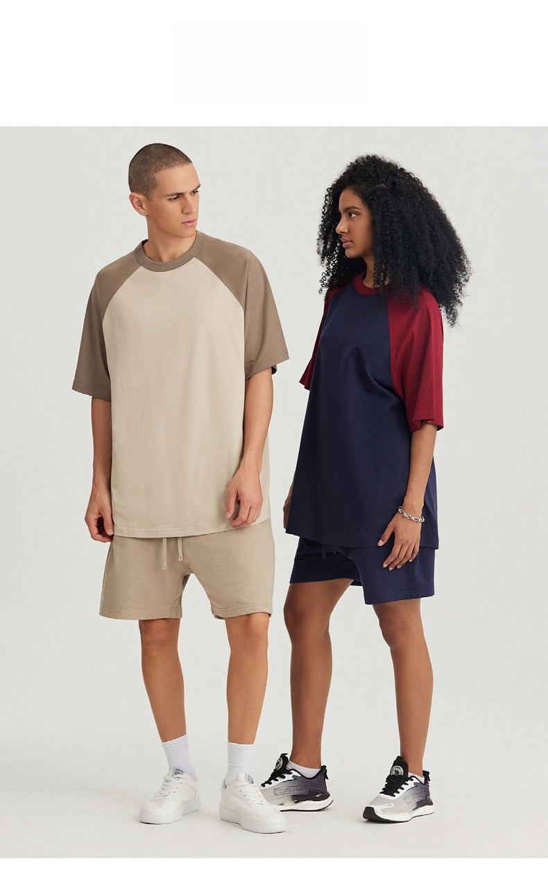 Mens Oversized Sports 100%cotton Tshirt T012