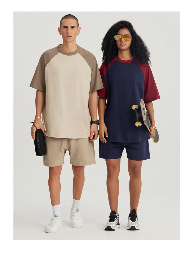Mens Oversized Sports 100%cotton Tshirt T012