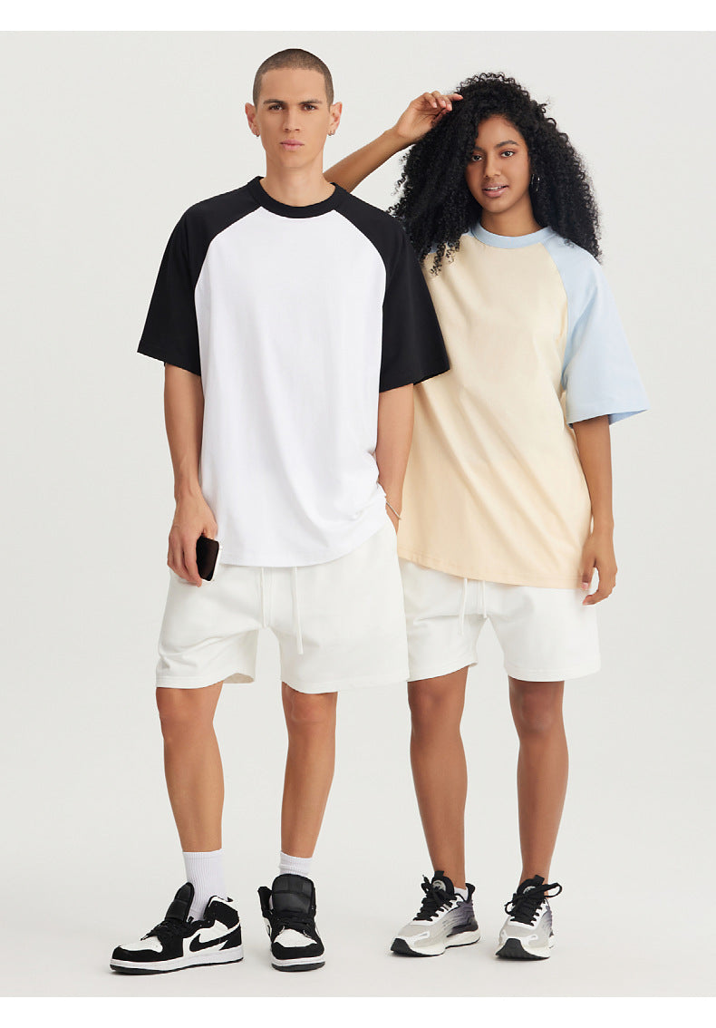 Mens Oversized Sports 100%cotton Tshirt T012