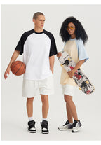 Mens Oversized Sports 100%cotton Tshirt T012