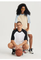 Mens Oversized Sports 100%cotton Tshirt T012