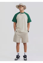 Mens Oversized Sports 100%cotton Tshirt T012