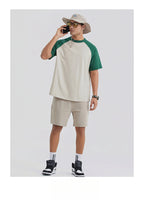 Mens Oversized Sports 100%cotton Tshirt T012