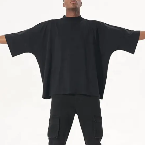 Mens Casual Streetwear 100%cotton Oversized Tshirt T032