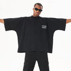 Mens Casual Streetwear 100%cotton Oversized Tshirt T032