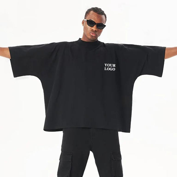 Mens Casual Streetwear 100%cotton Oversized Tshirt T032