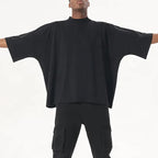 Mens Casual Streetwear 100%cotton Oversized Tshirt T032