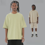Mens Casual Streetwear 100%cotton Oversized Tshirt T032