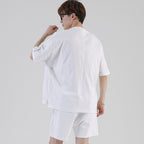 Mens Casual Streetwear 100%cotton Oversized Tshirt T032