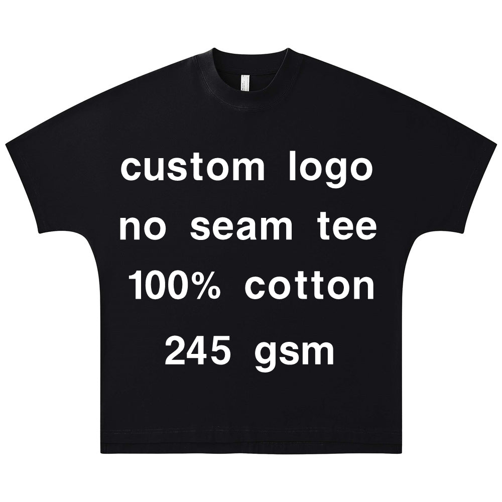 Mens Casual Streetwear 100%cotton Oversized Tshirt T032