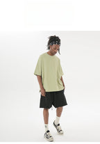 Mens Casual Streetwear 100%cotton Oversized Tshirt T032