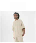 Mens Casual Streetwear 100%cotton Oversized Tshirt T032