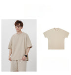 Mens Casual Streetwear 100%cotton Oversized Tshirt T032