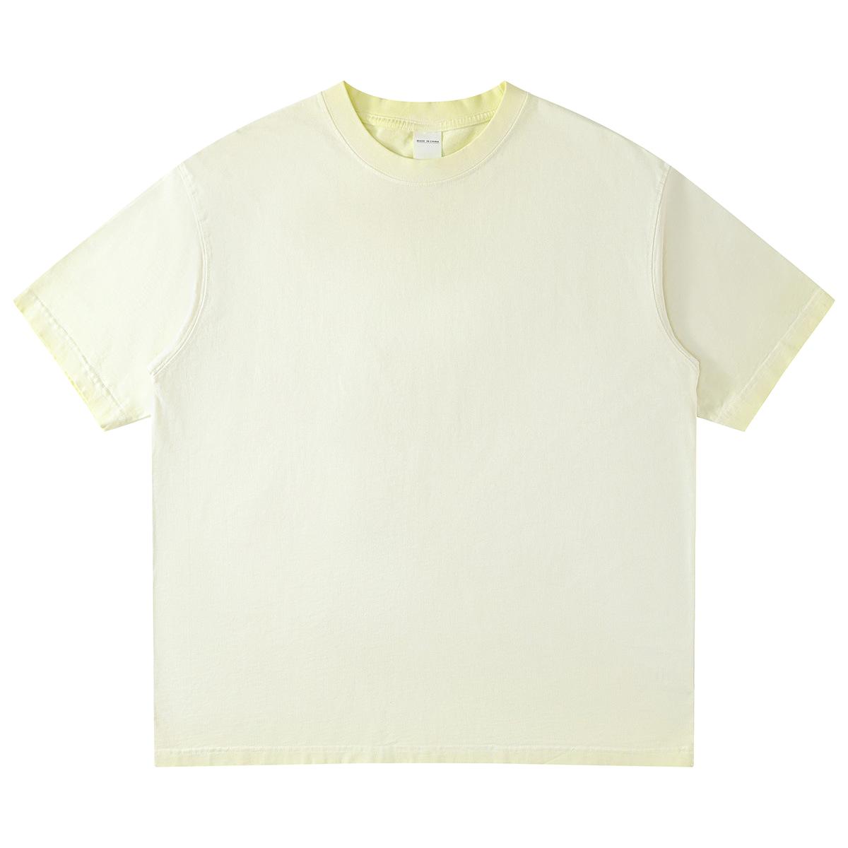 Mens Washed Oversized 100%cotton Tshirt T082