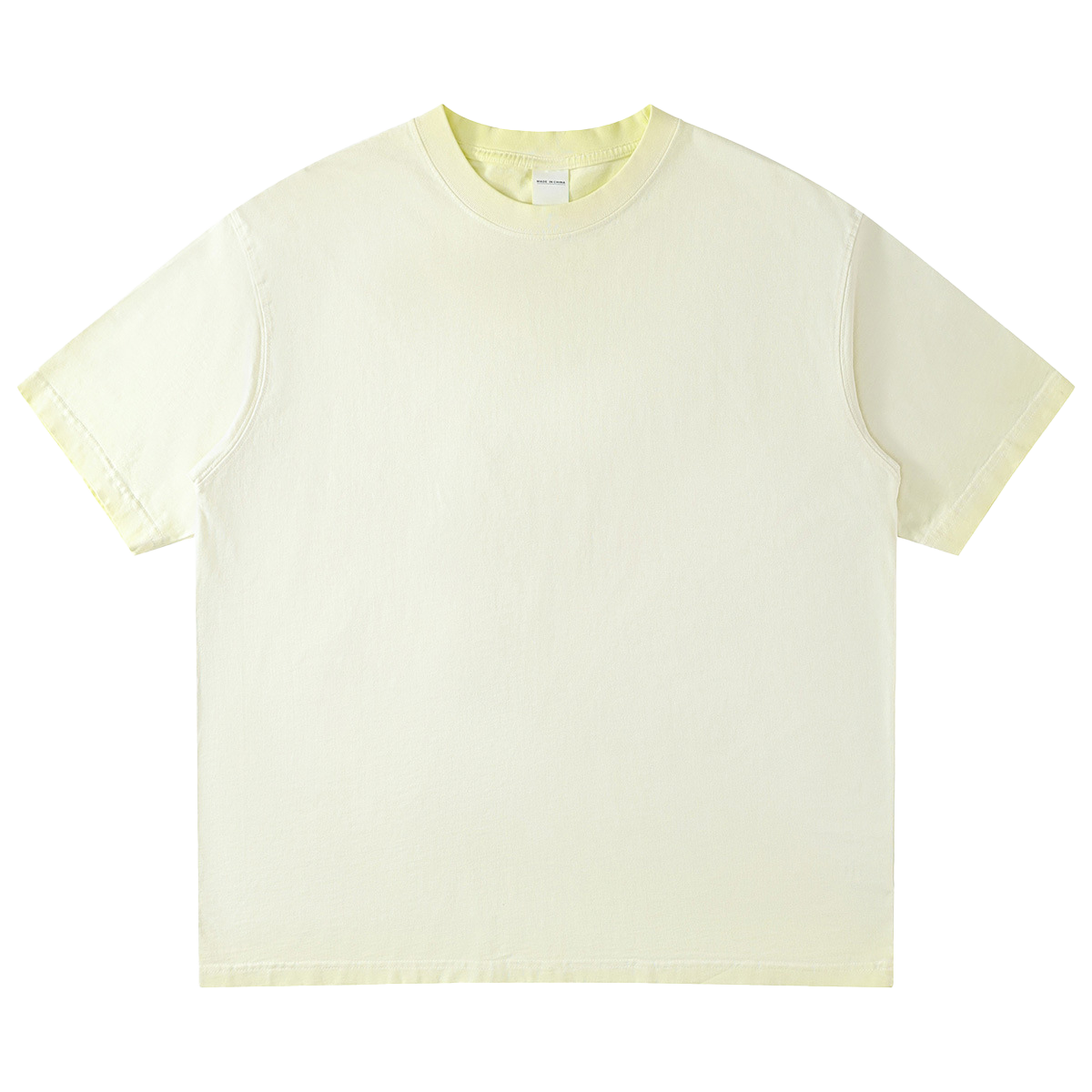 Mens Washed Oversized 100%cotton Tshirt T082