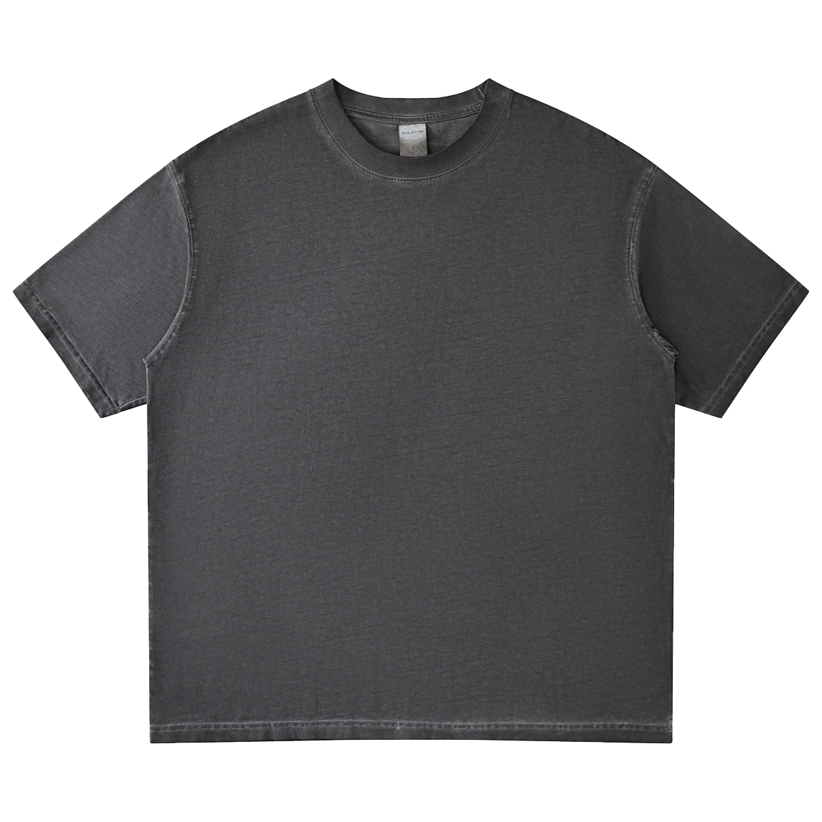 Mens Washed Oversized 100%cotton Tshirt T082