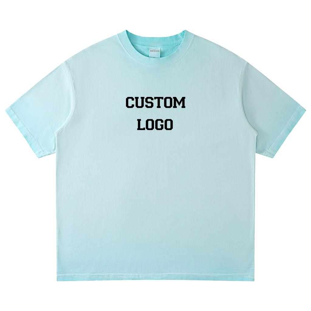 Mens Washed Oversized 100%cotton Tshirt T082
