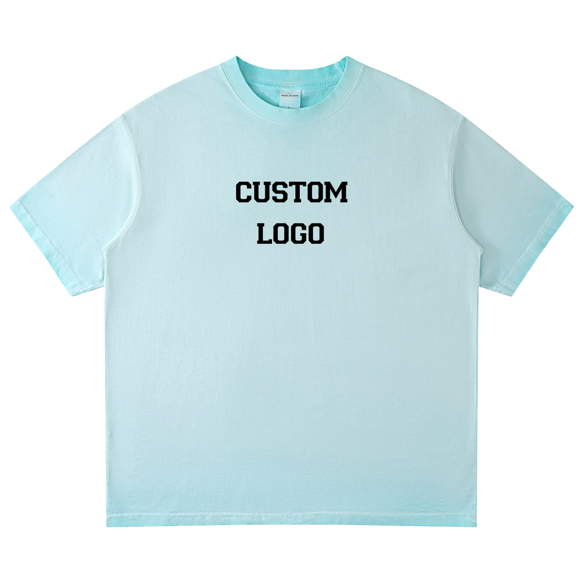 Mens Washed Oversized 100%cotton Tshirt T082