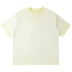 Mens Washed Oversized 100%cotton Tshirt T082