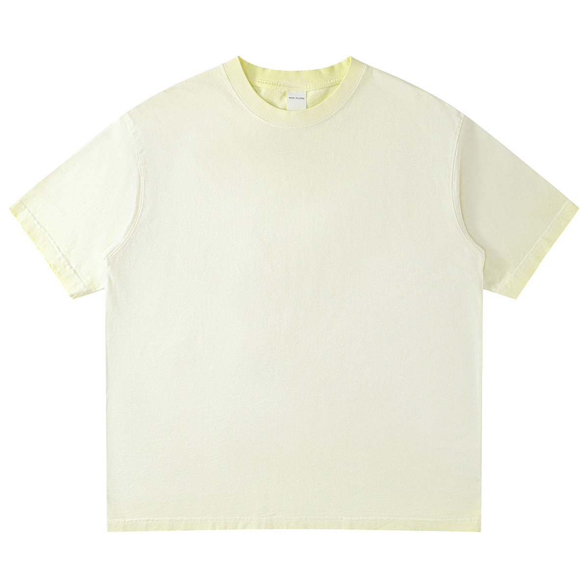 Mens Washed Oversized 100%cotton Tshirt T082