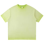 Mens Washed Oversized 100%cotton Tshirt T082