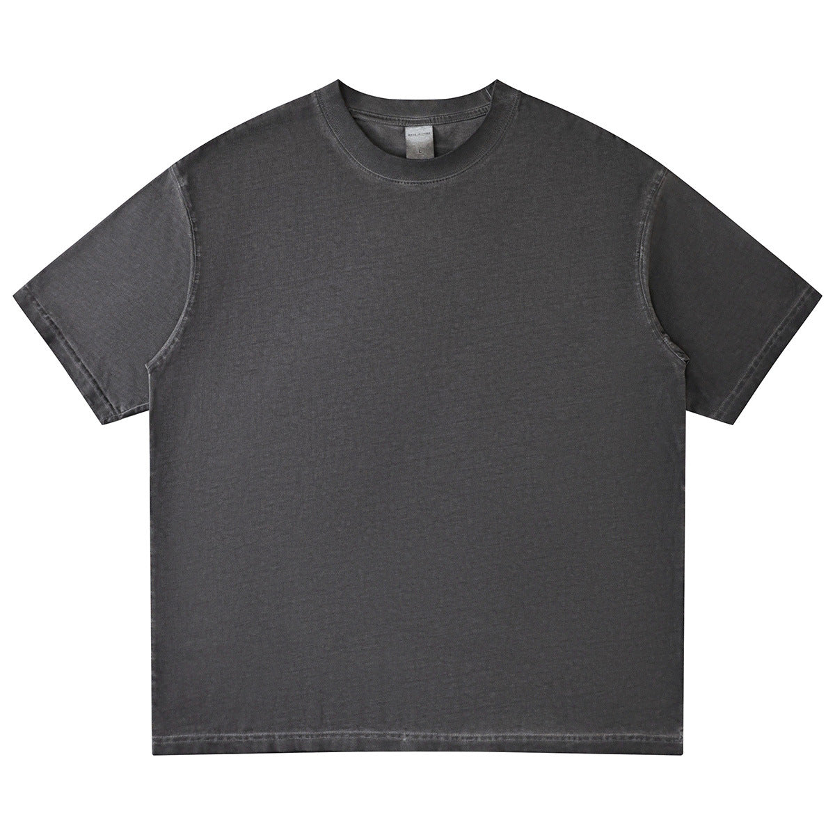 Mens Washed Oversized 100%cotton Tshirt T082