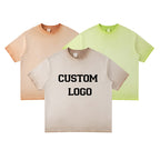 Mens Washed Oversized 100%cotton Tshirt T082