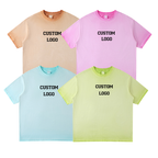Mens Washed Oversized 100%cotton Tshirt T082