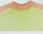 Mens Washed Oversized 100%cotton Tshirt T082
