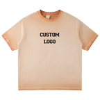 Mens Washed Oversized 100%cotton Tshirt T082