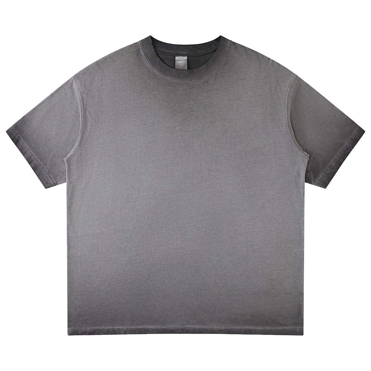 Mens Washed Oversized 100%cotton Tshirt T082