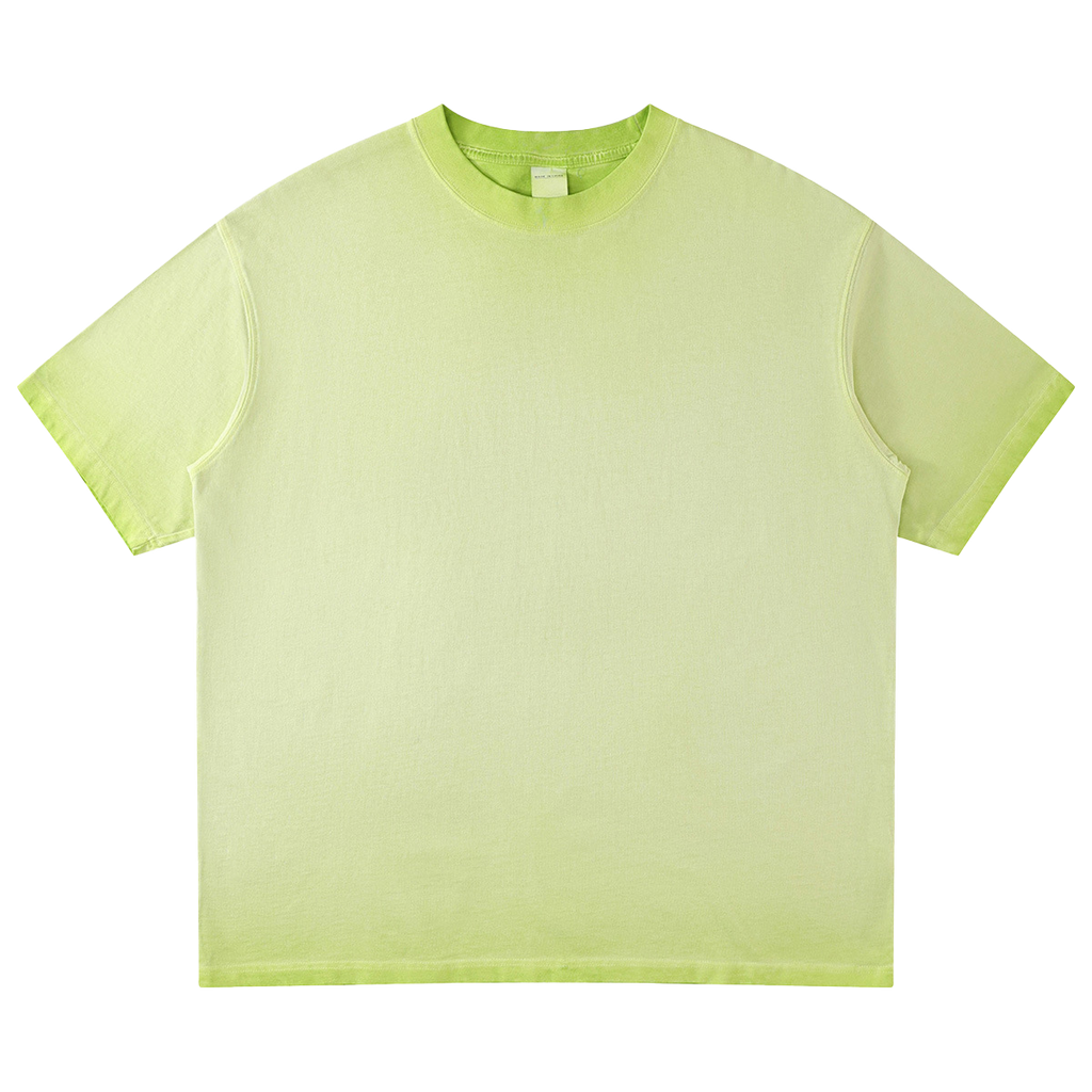 Mens Washed Oversized 100%cotton Tshirt T082