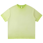 Mens Washed Oversized 100%cotton Tshirt T082