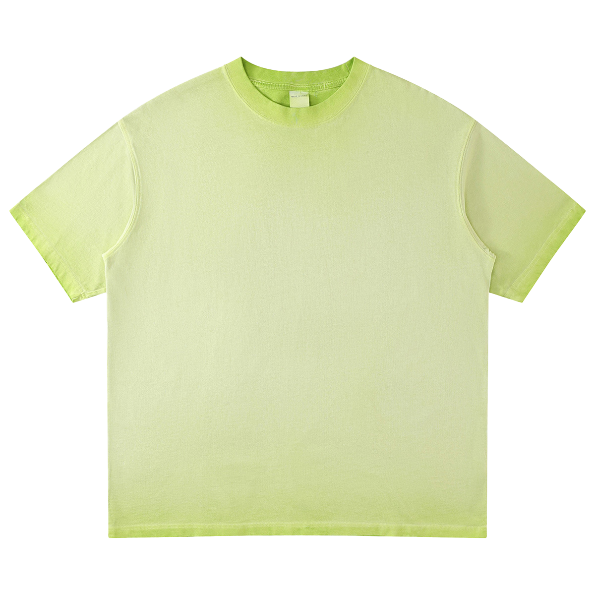 Mens Washed Oversized 100%cotton Tshirt T082