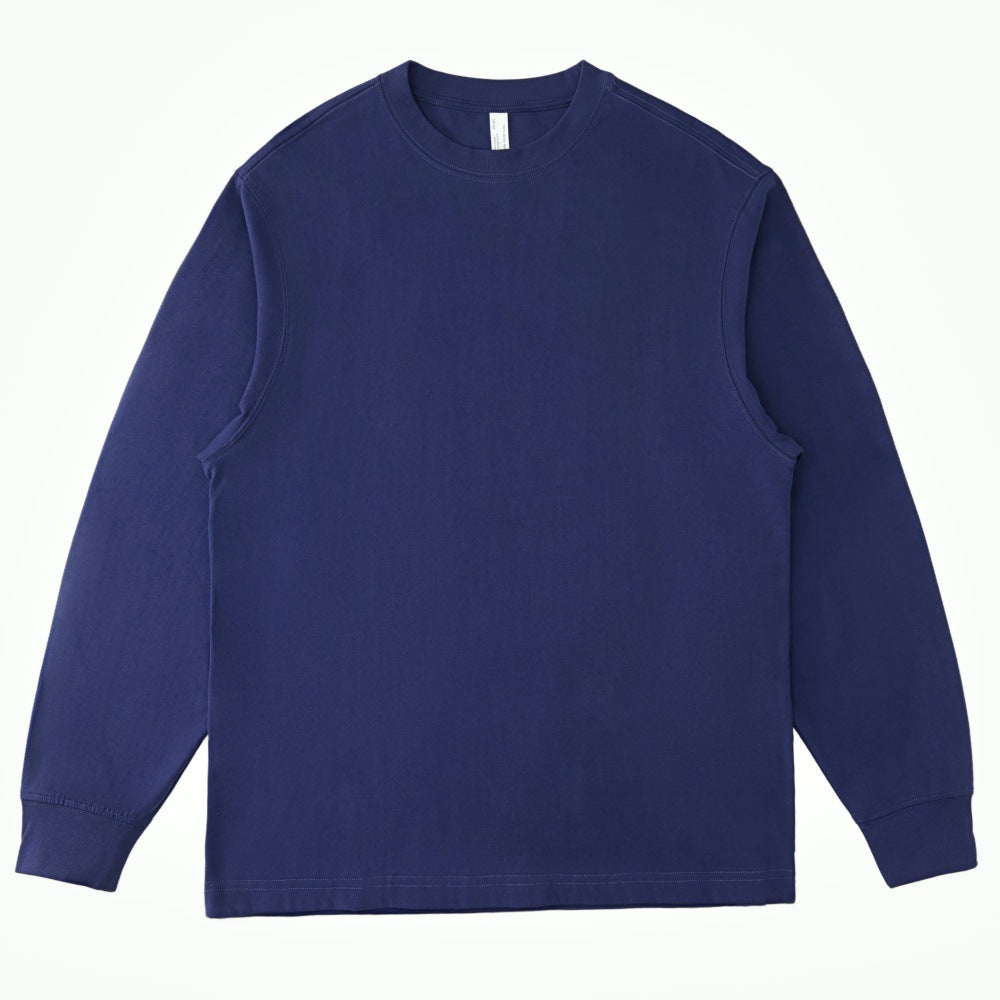 Mens Casual 100%Cotton Long Sleeve Sweatshirts T240302